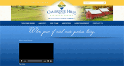 Desktop Screenshot of cambridgehills.com